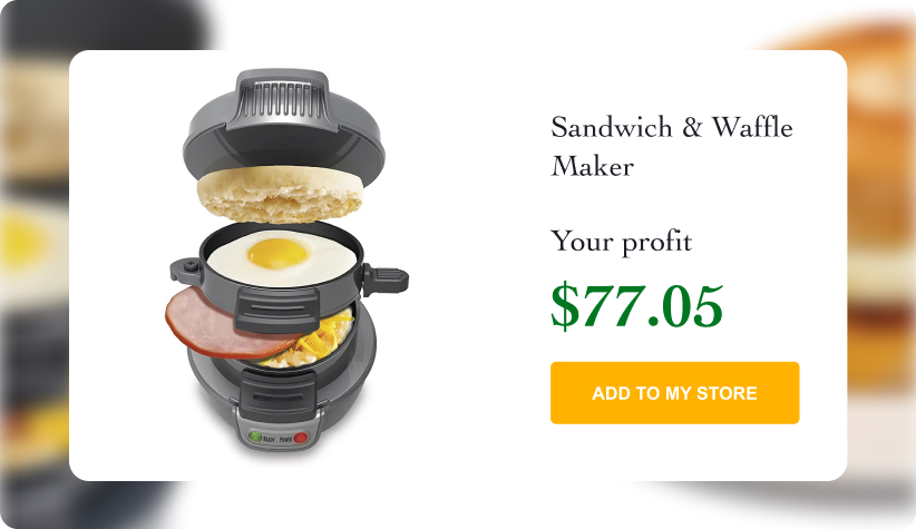 Breakfast Sandwich & Waffle Maker