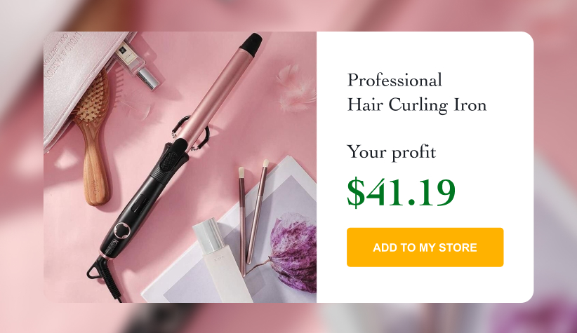 Professional Hair Curling Iron