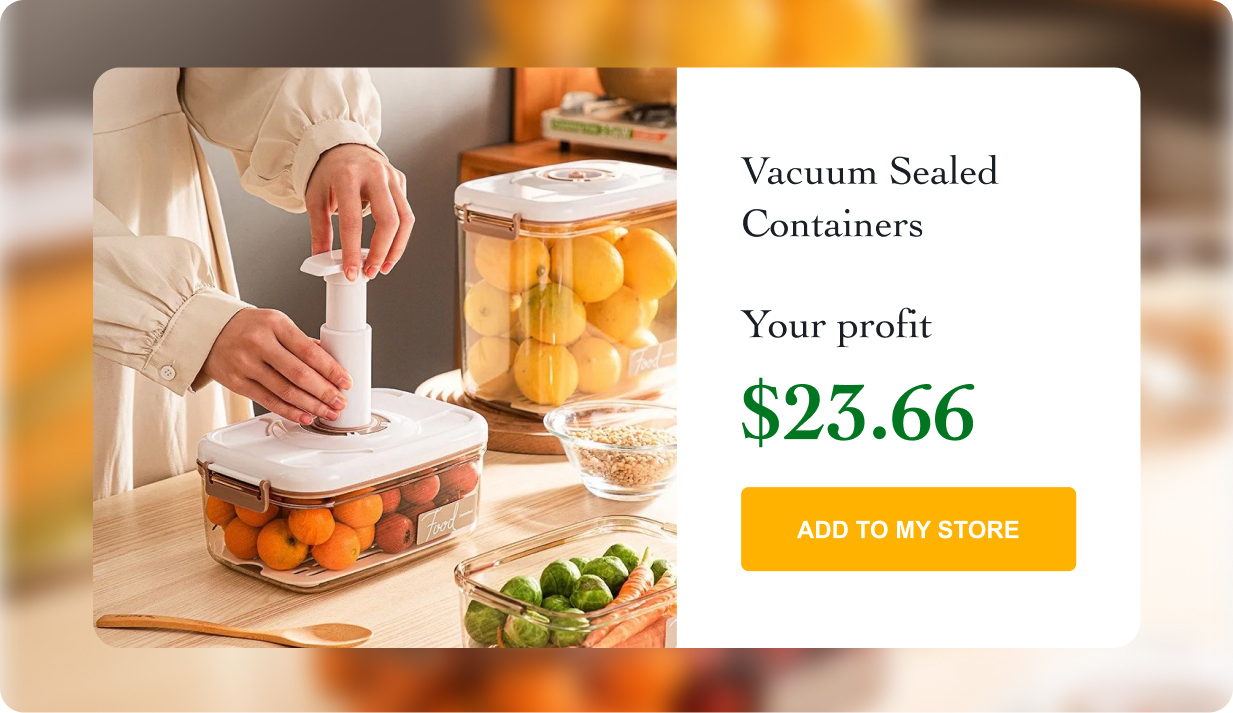 Vacuum Sealed Containers